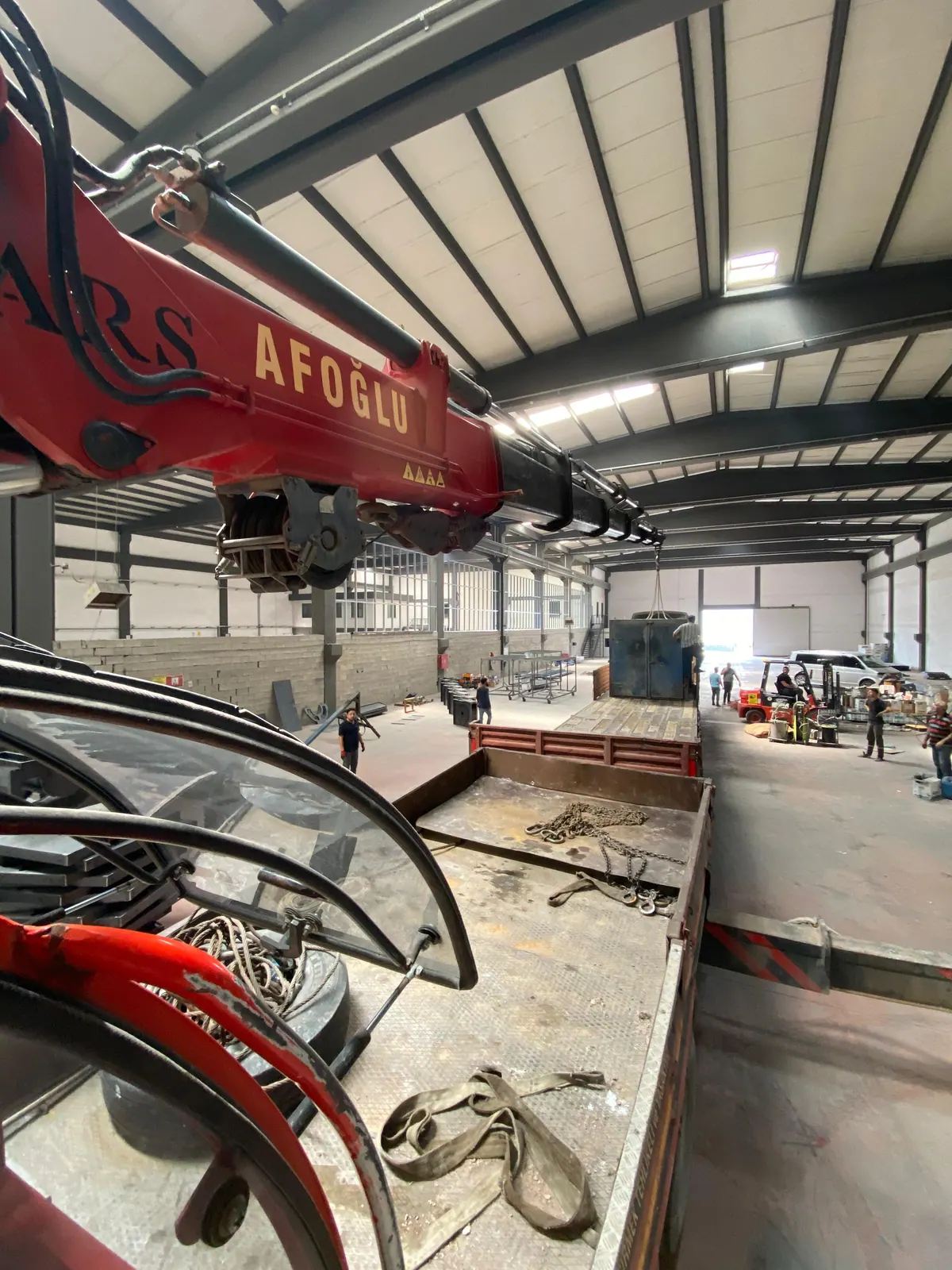 Kayseri OSB Fabrika İçi Kaldırma - Kayseri OSB