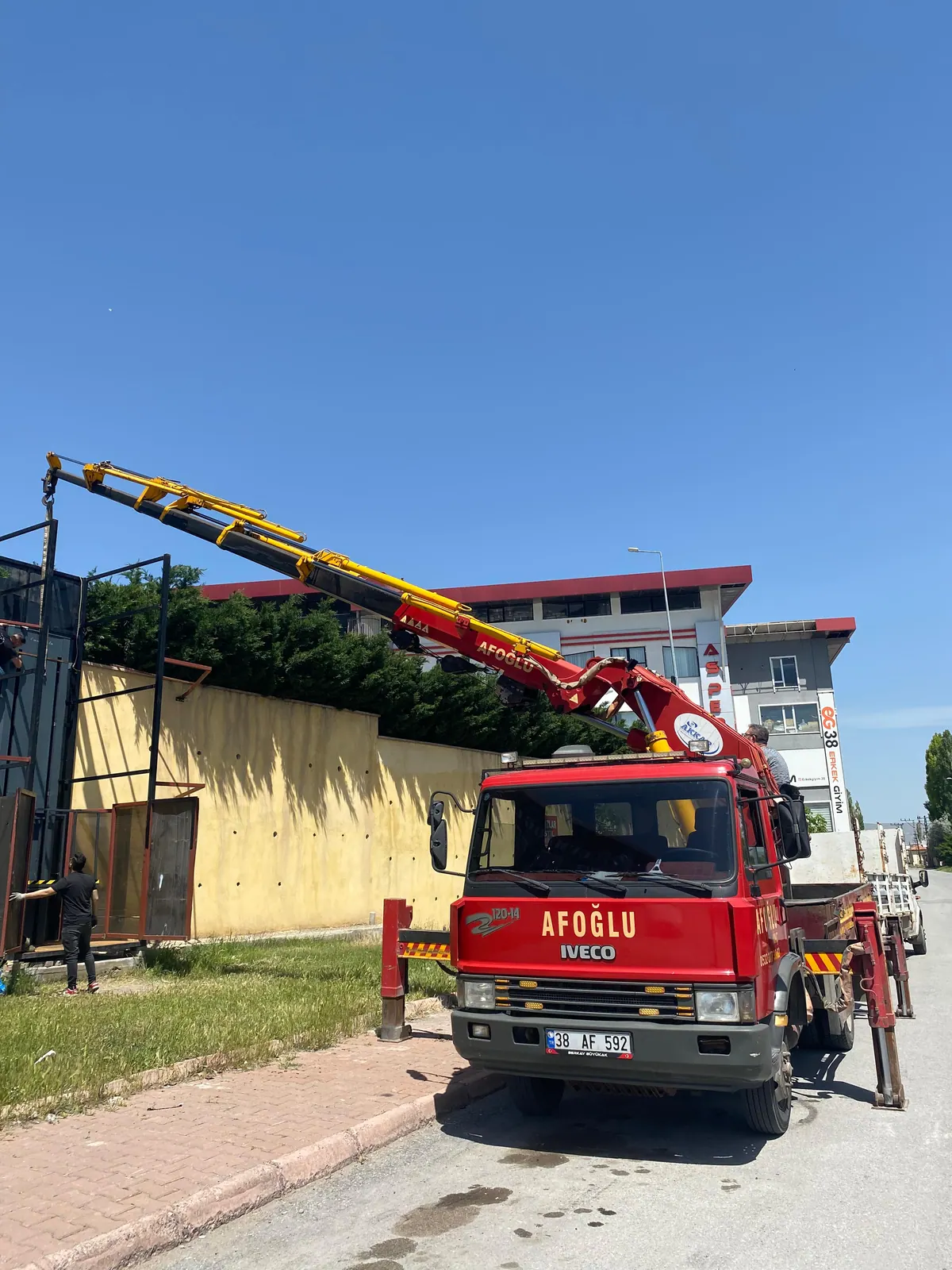 Mimarsinan OSB Fabrika Vinç Hizmeti - Mimarsinan OSB / Kayseri