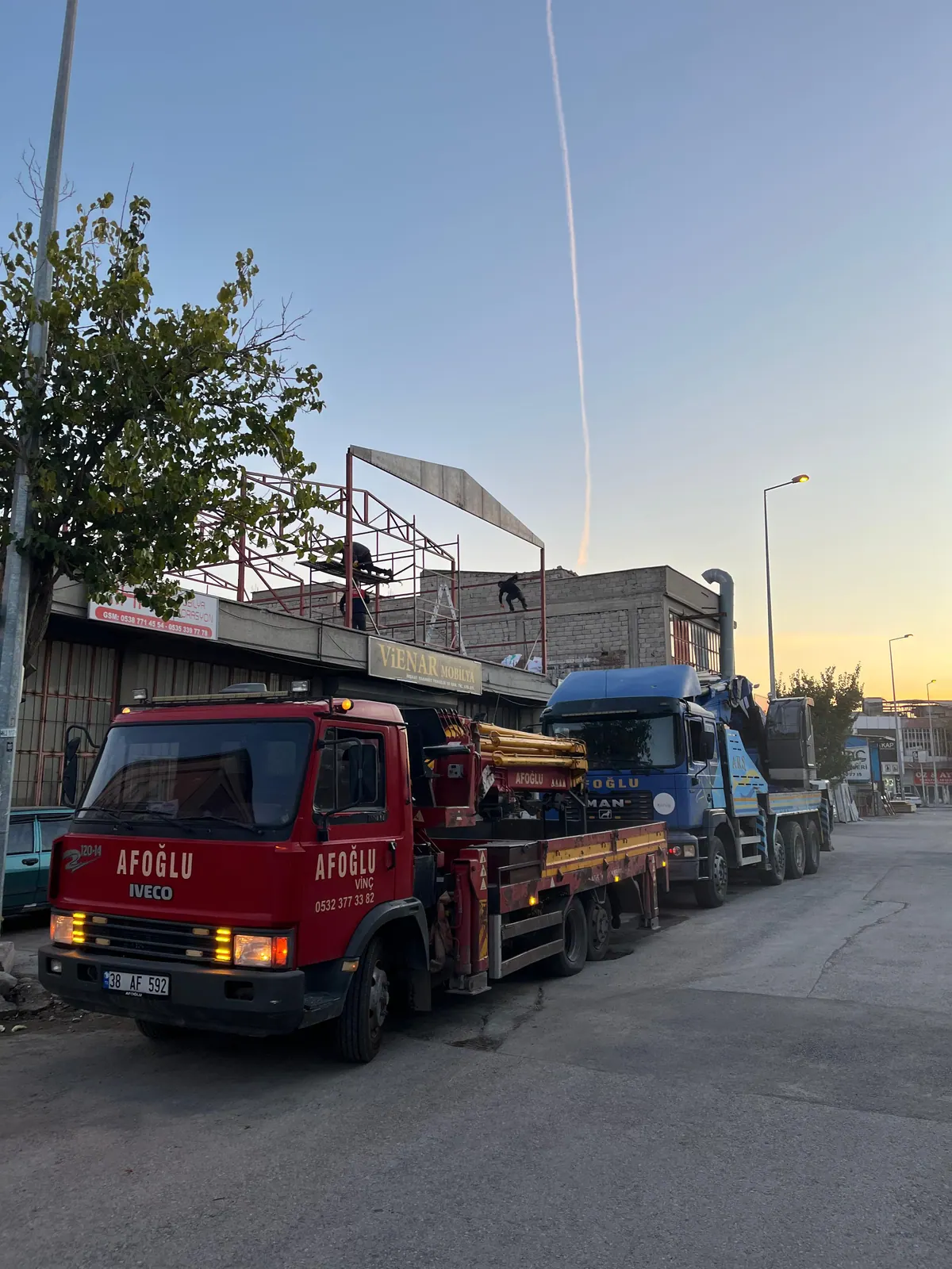 Tomarza Endüstriyel Vinç Operasyonu - Tomarza / Kayseri