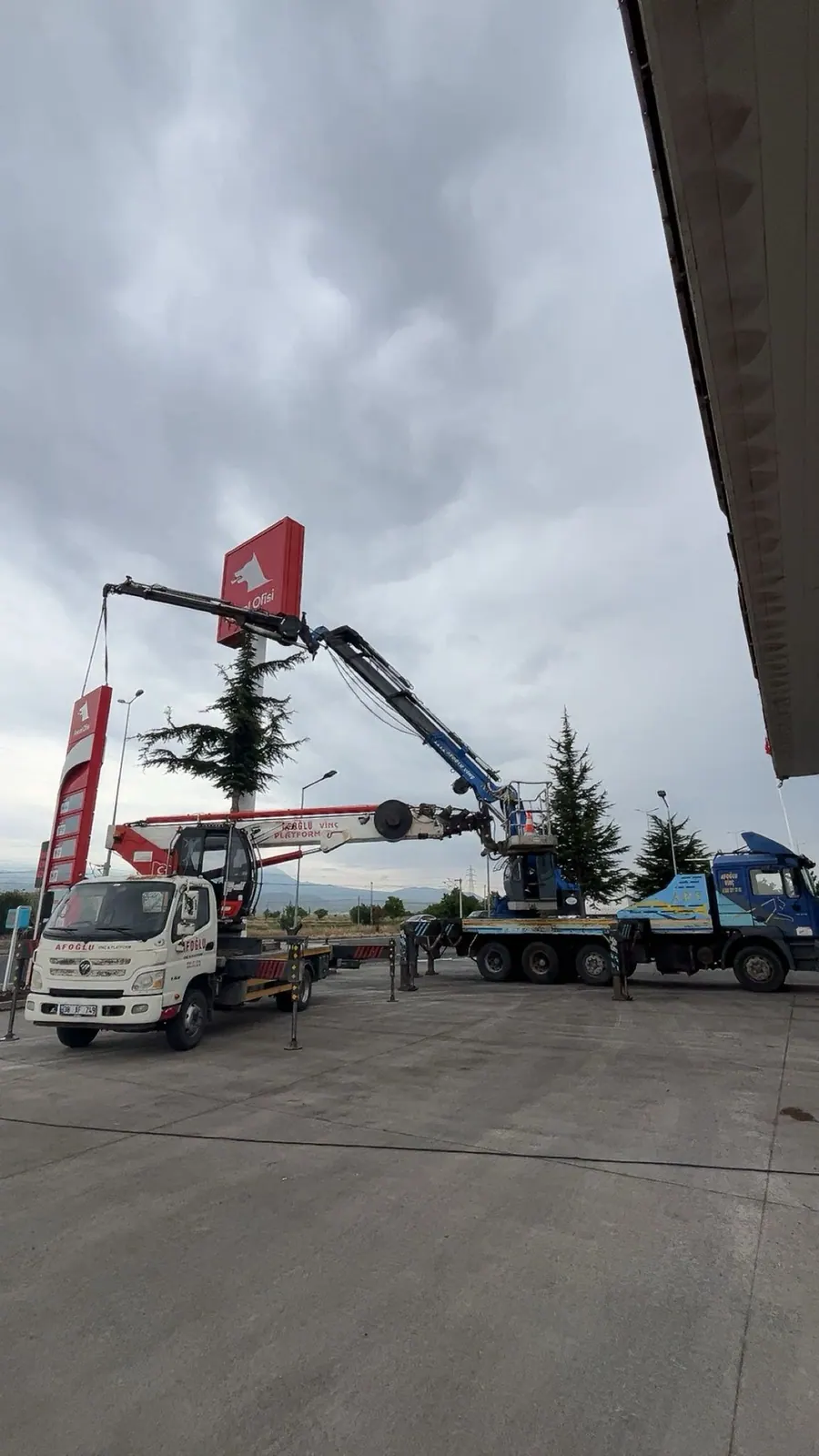Yeşilhisar Bayrak Direği Montajı - Yeşilhisar / Kayseri